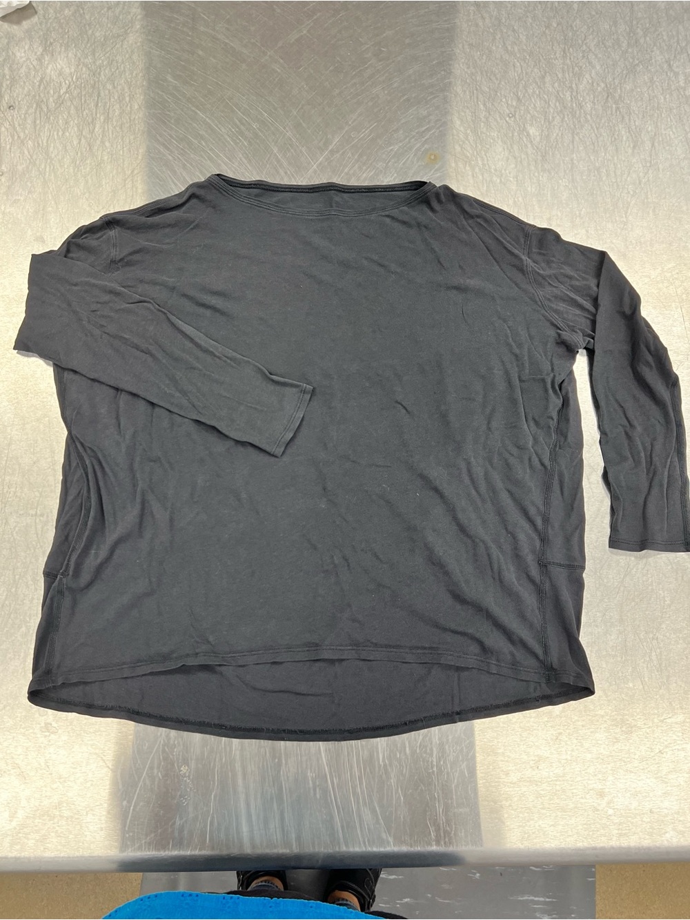 Lululemon Oversized Black Long Sleeve Lightweight Top Women’s